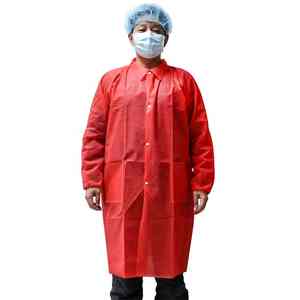 Uniforme médical unisexe en tissu non tissé pour médecin et infirmière, salle d'opération, robe de patient, vêtements à vendre - Product Image 1