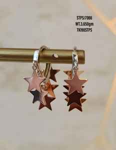 925 <b>silver</b> rose gold plated Minimalist <b>Earrings</b> For Women Girls Wholesale Factory Huggie <b>Earring</b> charm Jewelry - Product Image 4