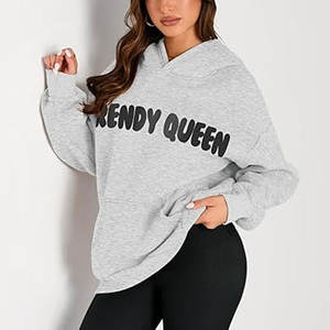 Offre Spéciale personnalisé de qualité supérieure sweat à capuche surdimensionné femmes mode sweats à capuche au meilleur prix sweats à capuche surdimensionnés - Product Image 2