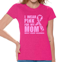 T-shirts Brave Hearts soutenant la sensibilisation au cancer du sein et les histoires de survivantes pour les femmes et les hommes