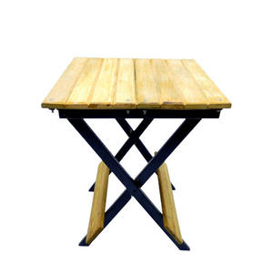 Vente chaude Rectangulaire En Bois Fin Côté Tabouret Noyer Foncé Finition 4 Jambe Côté Table Tiroir Personnalisé À La Main - Product Image 2