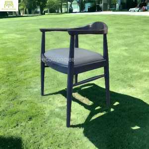 ที่กําหนดเองเก้าอี้รับประทานอาหารไม้เนื้อแข็งเฟอร์นิเจอร์ร้านอาหารเก้าอี้รับประทานอาหารไม้สําหรับห้องรับประทานอาหารโรงแรมคาเฟ่ - Product Image 2