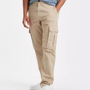 Pantalones de Invierno para Hombre, 100% Algodón, Impermeables, Resistentes al Viento, Forro Polar Térmico, Cintura Media, Largos - Product Image 2