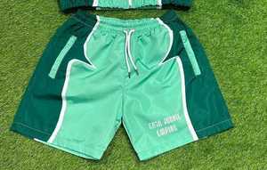 ชุดวอร์มผ้าไนลอนสำหรับผู้ชายชุดกันลมแบบรูดซิปทำจากโพลีเอสเตอร์2ชิ้น - Product Image 4