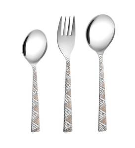 Luxury Silver Cutlery Set of New Metal Flatware Cutlery for Hotel and Restaurant Metal Cutlery Fork and Spoon Flatware - Product Image 3