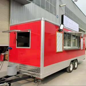 Mobile Catering Food Trailer, Fully Equipped Kitchen, Juice <b>Coffee</b> Cocktail Bar, 2 Axles - Bar & Serving Carts For Sale - Product Image 1