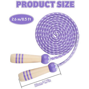 Cordes à sauter lestées pour l'entraînement physique et l'exercice - Product Image 2