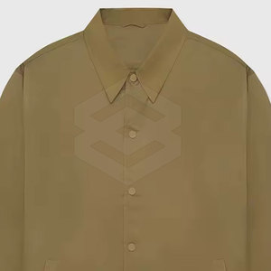 Chaqueta deportiva ligera con cuello levantado y logotipo personalizado para hombre para correr en invierno y gimnasio Servicio OEM disponible - Product Image 5