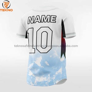 Nueva llegada Jersey de béisbol de moda Jersey de béisbol de media manga Camisetas de béisbol de nuevo estilo Venta caliente en Jersey OEM ODM con servicio - Product Image 5