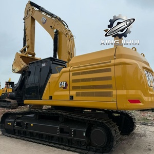 Excavadora Caterpillar 349 usada, de segunda mano, marca original japonesa, 49 toneladas, excavadora mediana, excavadora grande con orugas de goma - Product Image 3