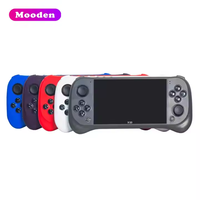 Consola de juegos portátil S X53, pantalla de 5,1 pulgadas, reloj de vídeo de música Retro HD, lectura de vídeo, libros electrónicos, reproductor de juegos portátil para regalo de niños