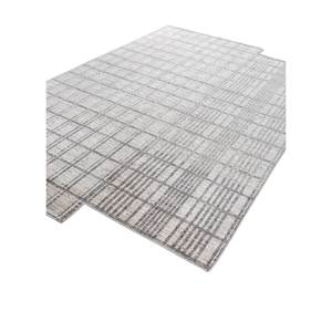 Tapis en laine tissé à la main Contour Ivory, coton biologique jacquard, fait main, rectangulaire, en jute, pour couloir et chambre, 9x12, pelucheux - Product Image 2