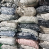 Hecho en Corea Tejido de punto de algodón Tejido de teñido liso
