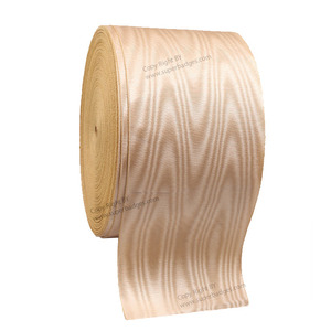 OEM Wholesale Custom Medal Moire Ribbons High Quality Grosgrain Thread <b>Fabric</b> for Rank Sash Belts - Product Image 3