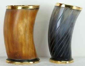 Meilleures ventes de cornes à boire viking écologiques, mugs, tasses, design moderne fait à la main, nouvelle arrivée par Saniya Handicraft - Product Image 3