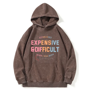 Venta al por mayor logotipo personalizado Sudadera con capucha de gran tamaño 100% algodón pesado 450 GSM liso Sudadera con capucha Vintage Retro de lujo moda Sudadera con capucha - Product Image 5