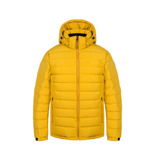 OEM Custom Wholesale Men's Casual Cotton Waterproof Windproof Zip Puffer Winter Hooded Coat - Product Image 6