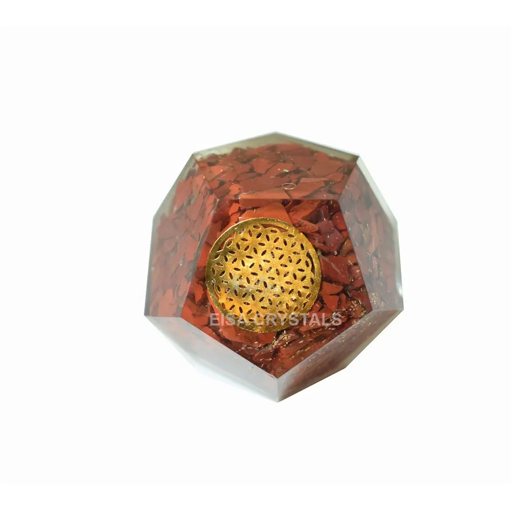 Rode Jaspis Orgoniet Geometrische Vorm Geometrische 100% Echte Spirituele Genezende Kristal Natuurlijke Edelsteen Kracht Feng Shui Online Kopen