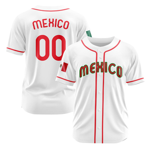 Uniforme de béisbol bordado personalizado a rayas, camisetas de béisbol de alta calidad - Product Image 6