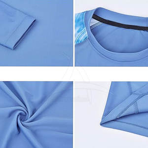 2025 Fitness Wear Men <b>Compression</b> <b>Shirts</b> High Quality Round Neck Eco-Friendly Breathable <b>Long</b> <b>Sleeve</b> Spandex/Polyester - Product Image 4