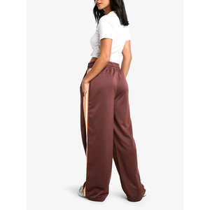 Pantalones Deportivos Casuales de Invierno para Mujer, Cintura Media, Cintura Elástica, Ajuste Holgado, Térmicos, de Algodón, Pierna Ancha, Ecológicos, Resistentes al Viento y Transpirables - Product Image 5