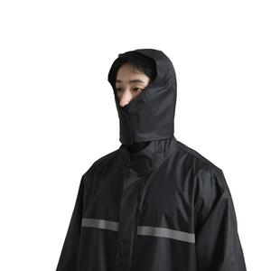 Logo personnalisé Sweat à capuche à fermeture éclair Imperméable pour hommes et femmes Col haut Veste d'extérieur Coupe-vent Veste pour hommes - Product Image 6