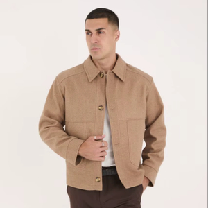 Abrigo Casual de Invierno para Hombre, Impermeable, Acrílico, Satinado, con Bolsillos con Cremallera, Ecológico, de Secado Rápido, Acolchado, Estilo Moderno - Product Image 1