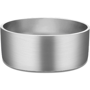 Cuenco de agua de alimentación elevado grande de lujo personalizado al por mayor, cuenco de metal de estilo único para perros y gatos, patrón de animales pequeños - Product Image 1