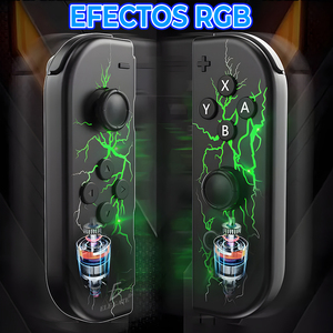 จอยคอน RGB ไร้สายคู่ เชื่อมต่อผ่านบลูทูธ ระบบสั่น HD แบตเตอรี่ 600mAh ใช้ได้กับ / Lite/OLED - Product Image 5