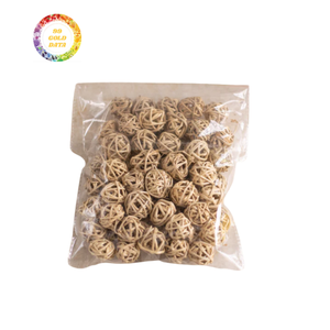 Vente en gros Boule de rotin Prix abordable de haute qualité Fabriqué à la main Design tissé parfait pour Garden Party Home Wedding - Product Image 2