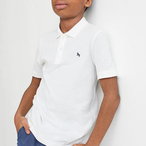 Camisetas clásicas informales de algodón para niños, cuello de tortuga, OEM, ropa de otoño, Polo a rayas, novedad - Product Image 4