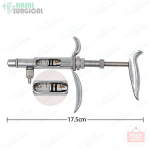 Seringue manuelle réutilisable Source d'alimentation à dose réglable Instruments chirurgicaux de base Instruments chirurgicaux - Product Image 2