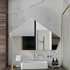 Top Luxury Design Iron Wall <b>Mirror</b> Living Room Round Shape Gold <b>Frame</b> Decorative Wall <b>Mirror</b> Best Price Indian Metal Wall <b>Mirror</b> - Product Image 5