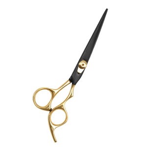 กรรไกรช่างตัดผมสแตนเลสมืออาชีพสำหรับร้านเสริมสวยกรรไกรใบมีดทื่อคมกำหนดขนาดได้เอง - Product Image 1