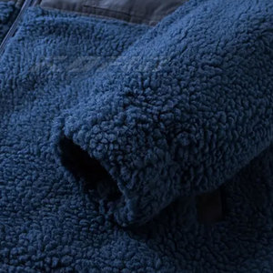 เสื้อแจ็คเก็ตเชอร์ปาบุขนหนานุ่มสำหรับผู้ชาย สวมใส่สบายๆ เหมาะกับกิจกรรมกลางแจ้งในฤดูหนาว เสื้อแจ็คเก็ตเชอร์ปาหนาสำหรับผู้ชาย สไตล์สตรีทแวร์ - Product Image 4