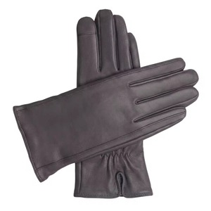 Guantes de Cuero Vacuno, Guantes de Seguridad Profesionales para Trabajo en Construcción, Almacenes y Talleres, Guantes de Seguridad de Cuero Premium - Product Image 4