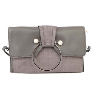 Bolso de mano para mujer - Gris - Product Image 2