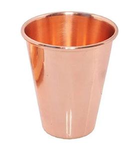 Gobelet en verre à vin vintage 500ml en métal inoxydable plaqué cuivre taille personnalisée écologique conception sans pied 200ml tasse à boire - Product Image 1