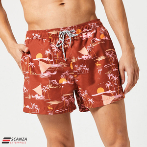 กางเกงวอร์มเอวยางยืดสำหรับผู้ชายกางเกงเล่นกีฬาวิ่งออกกำลังกายระบายอากาศได้ดีพิมพ์ลายกราฟิก - Product Image 2