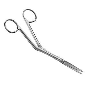 High Quality 7'' Stainless Steel Manual Nasal Turbinectomy Scissors ENT Surgical Forceps Blunt Heymann Design CE Certified - Product Image 3