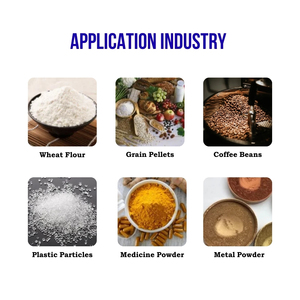 <span class=keywords><strong>Tamis</strong></span> <span class=keywords><strong>vibrant</strong></span> rotatif CE de qualité alimentaire pour sucre, sel, farine et poudre pharmaceutique - Product Image 5