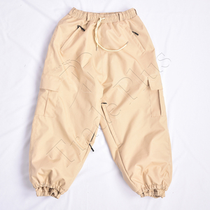 New Fashion Waterproof Snow Pants Oversized Waterproof Breathable Comfortable OEM Custom Logo Unisex Loose Wide Leg <b>Ski</b> Pants - Product Image 1