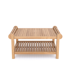 Mesa de Centro, Tamaño 130x50x45, Hecha de Madera de Teca, Diseño Moderno y Elegante, Se Vende a un Precio Accesible - Product Image 4