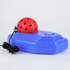 21*14*9cm Addestratore di Pickleball 40 fori per la pratica da solista per principianti con supporto avanzato per l'allenamento in gomma con Base sicura - Product Image 4