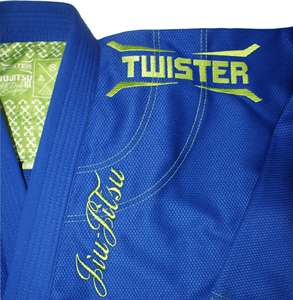Kimono de Jiu Jitsu Brasileño con Cinturón, para Adultos y Niños, 350 g/m², Tejido de Perlas, Algodón Preencogido, Logotipo Personalizado, Suministro de Fábrica - Product Image 4