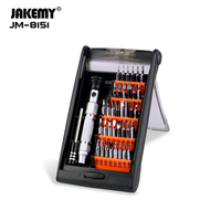 Juego de Destornilladores Mini JAKEMY Cr-V, Kit de Herramientas de Reparación DIY con Función Magnética para Teléfono Celular, Computadora, Control de Videojuegos, Herramienta de Reparación Automática