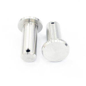 แกนหมุดสแตนเลสแบบมีรู หัวแบน ทรงกระบอก สำหรับยึดตำแหน่ง - Product Image 1