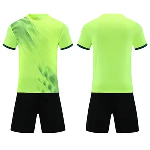 Wholesale High Quality 100% Polyester Branded Soccer Uniforms For Men's and Women's with New Design Uniforms