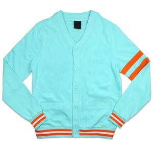 Suéter escolar de acrílico de lana personalizado OEM B2B, cárdigan de punto universitario, suéter informal de manga con rayas, suéter de invierno para hombre - Product Image 2