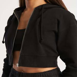 Fabricant d'usine survêtements personnalisés pour femmes grande taille unisexe pull pull épais blanc uni personnalisé brodé culture - Product Image 6